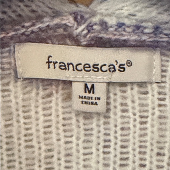 FRANCESCA’S Anthropologie Halley Hearts Open Cardigan - Picture 2 of 10